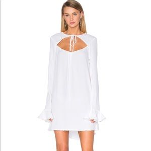 For Love and Lemons Josephina swing dress in white